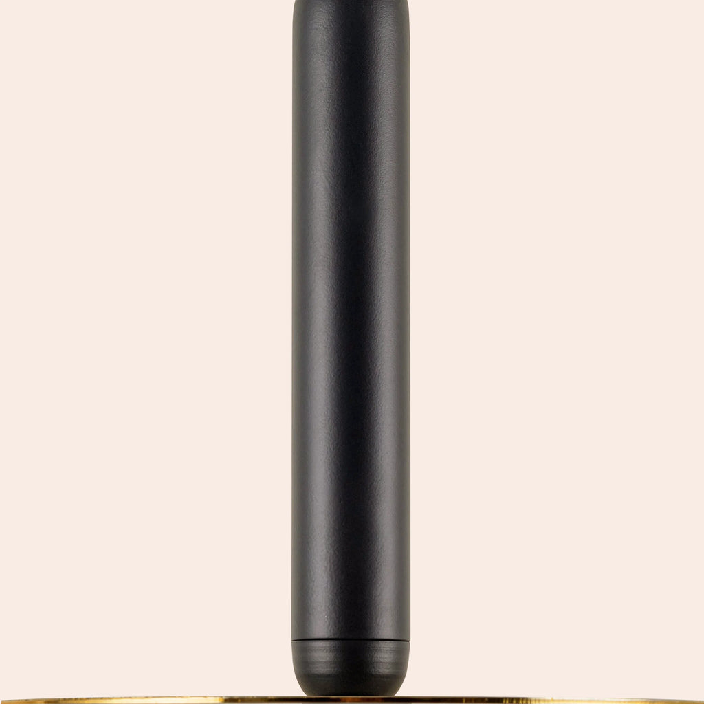 Charcoal Grey Disk Pendant Light - Miola