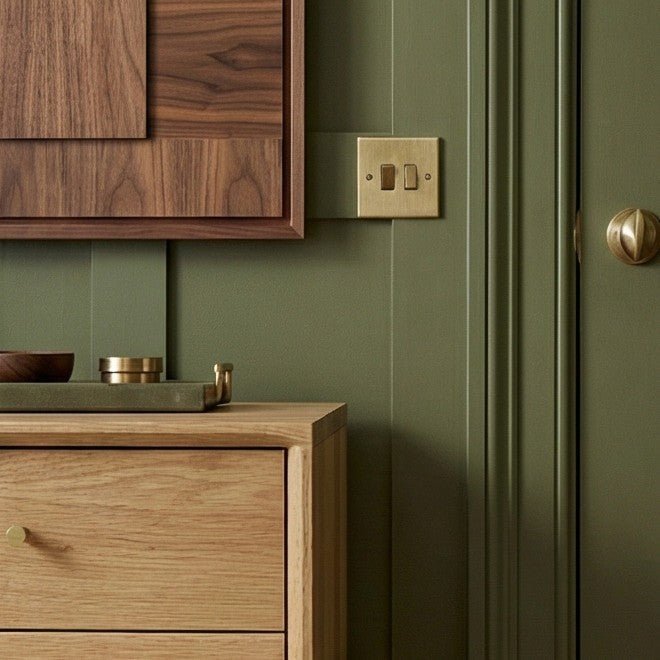 Wright Oak Bedside Table - Miola