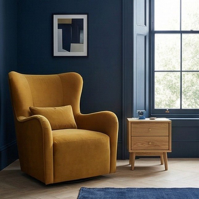 Wright Oak Bedside Table - Miola