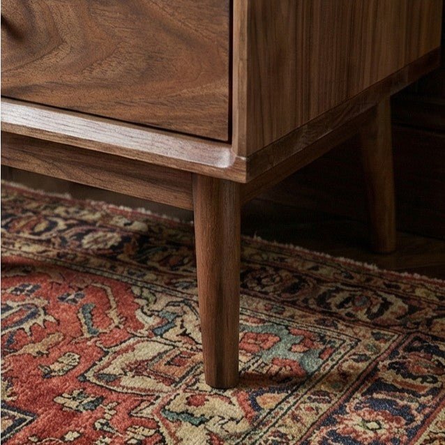 Wright Walnut Bedside Table - Miola