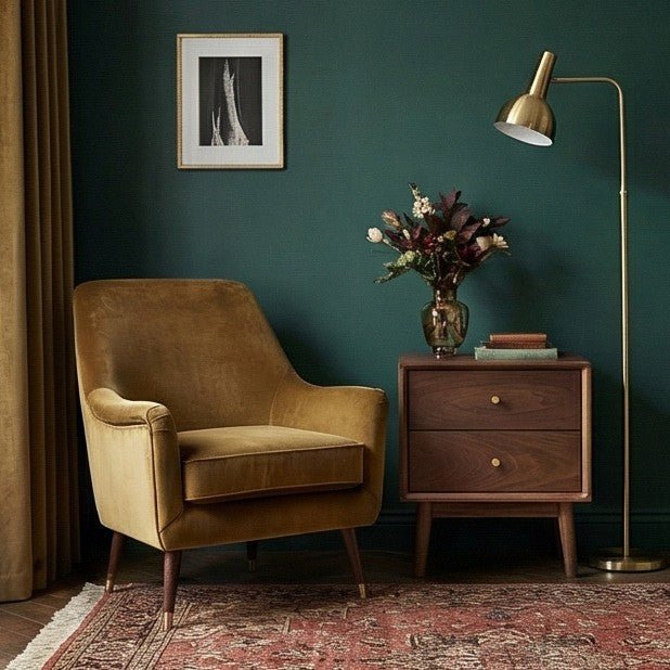 Wright Walnut Bedside Table - Miola