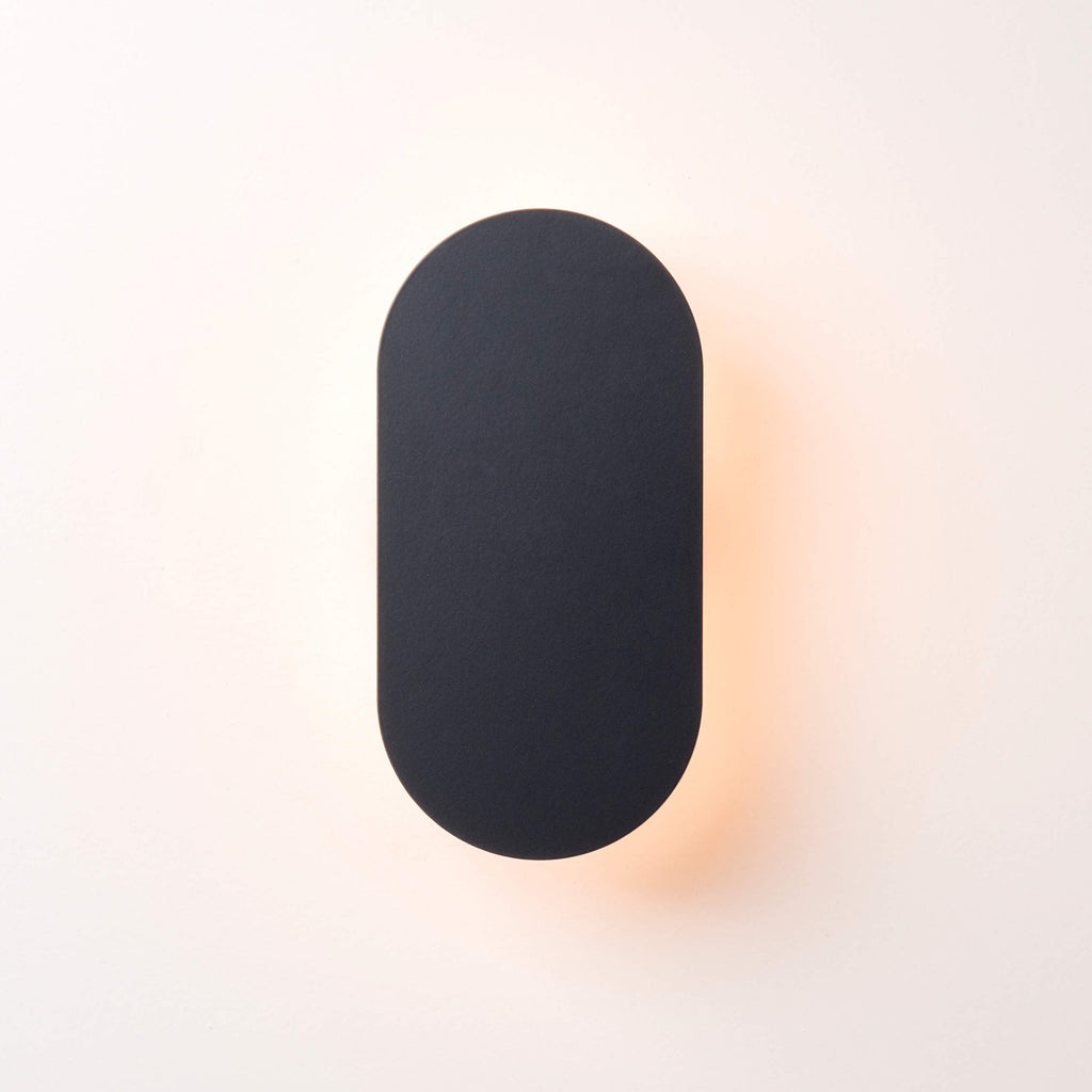 Charcoal grey mini diffuser wall light - Miola