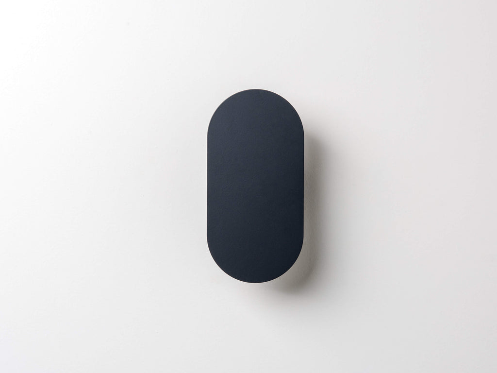 Charcoal grey mini diffuser wall light - Miola