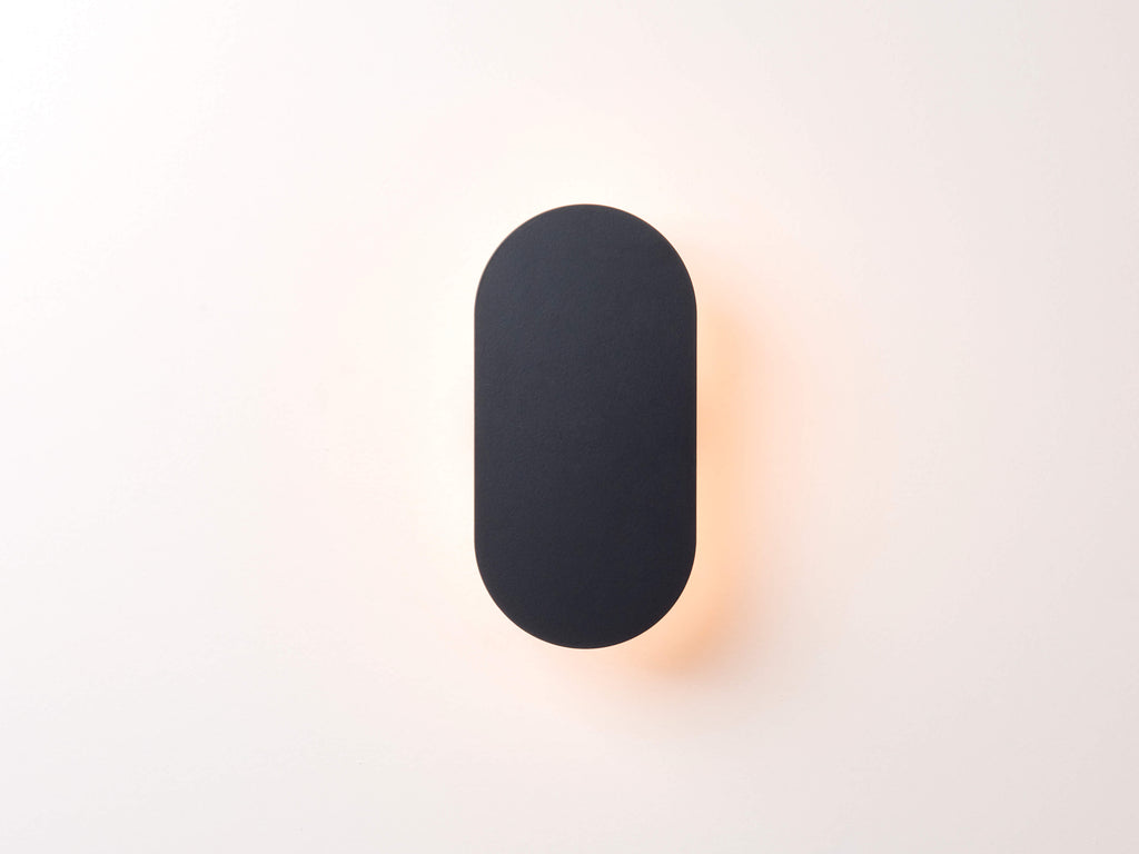 Charcoal grey mini diffuser wall light - Miola