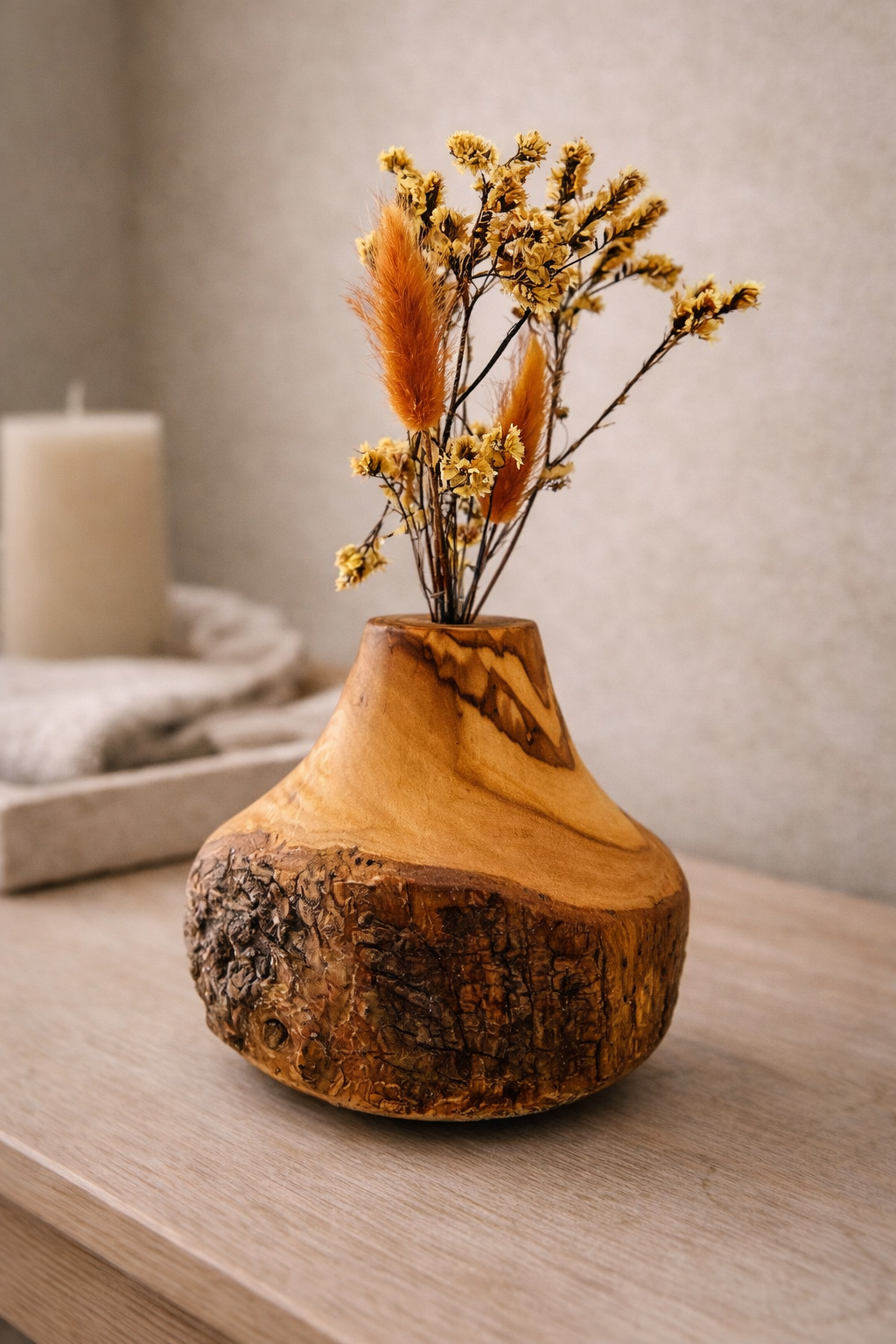 Rustic Vase For Dry Flower