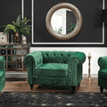 ChicComfort Armchair, Velvet - Miola