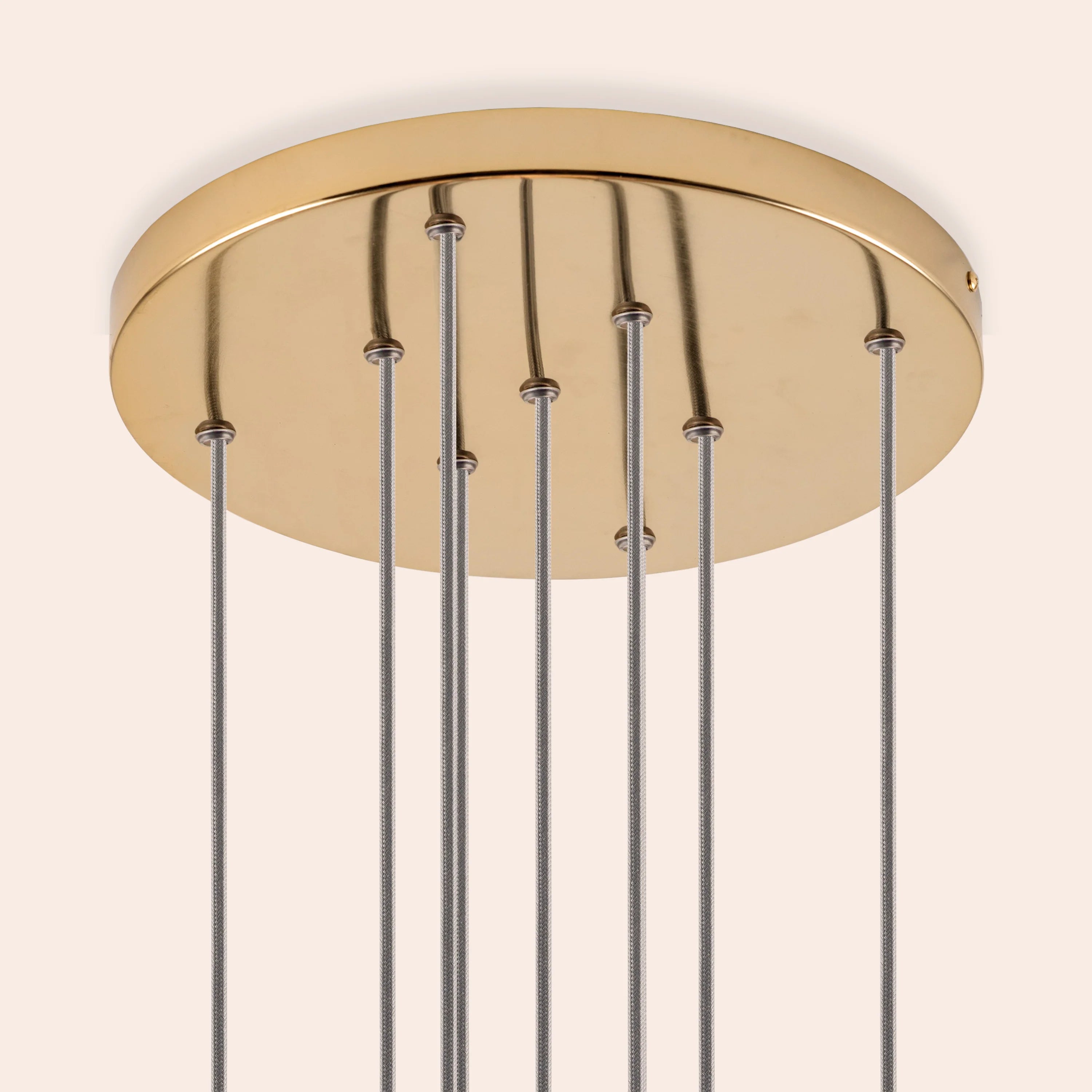Brass cluster pendant ceiling light - Miola