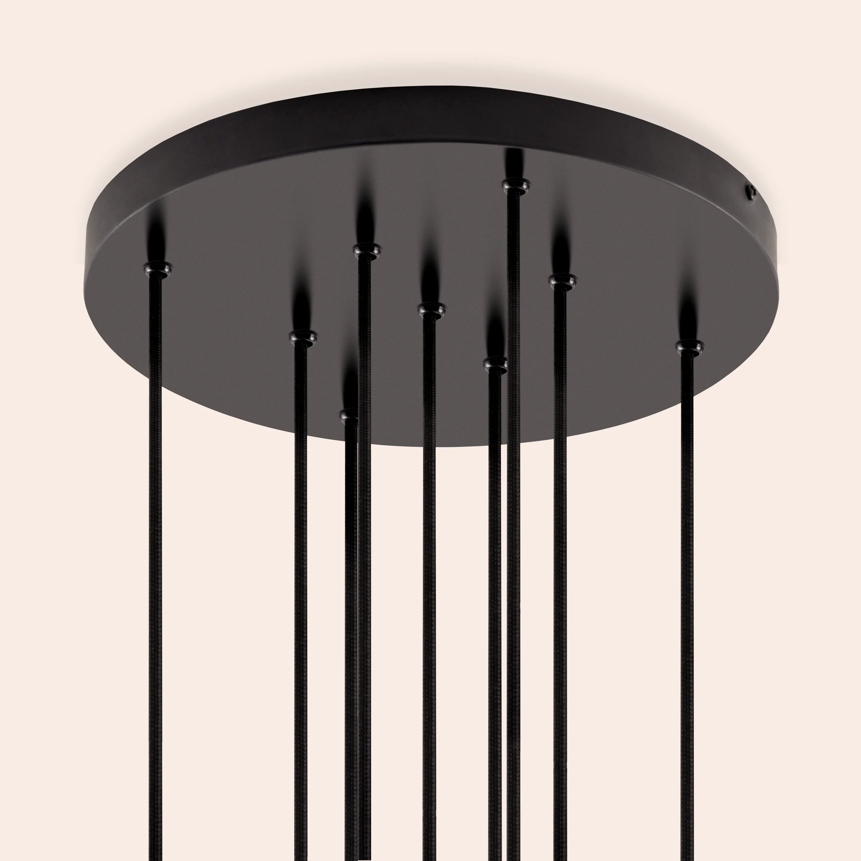 Charcoal grey pendant cluster ceiling light - Miola