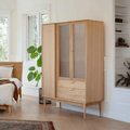 Crestwood Wardrobe, Ash - Miola