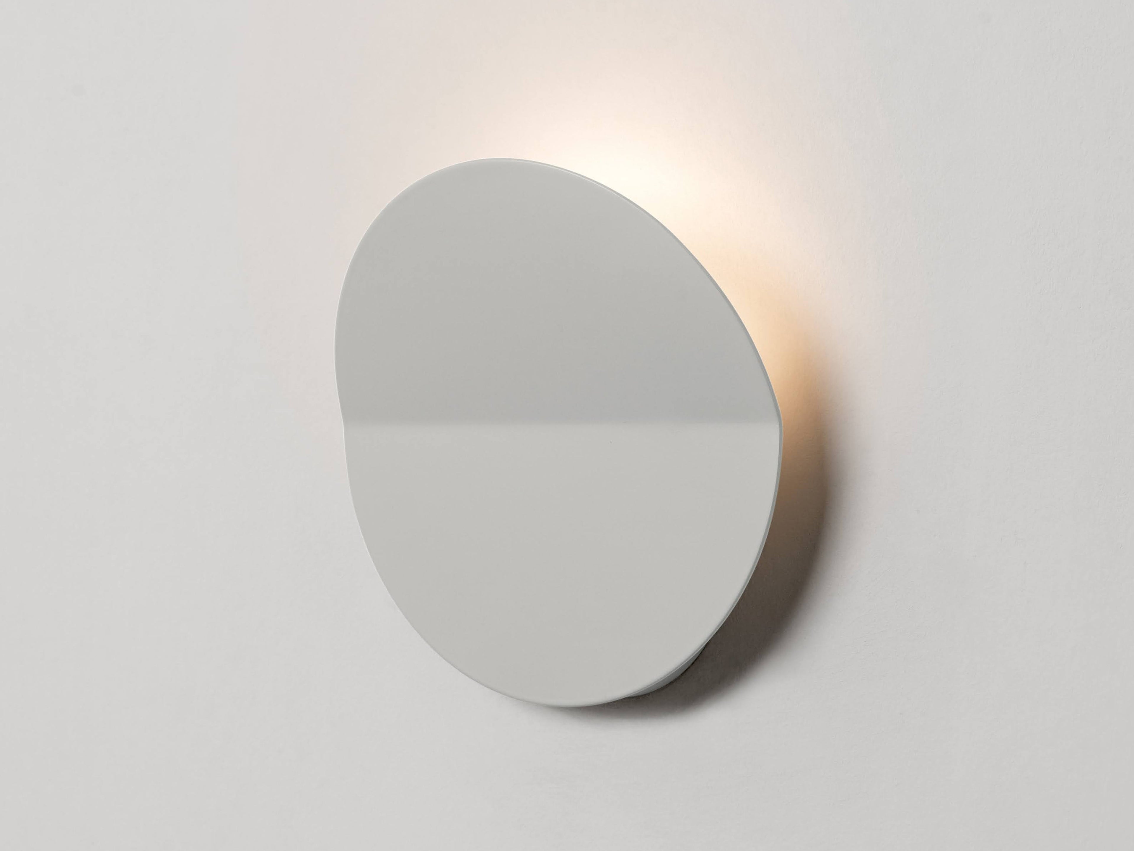 Sand grey diffuser wall light