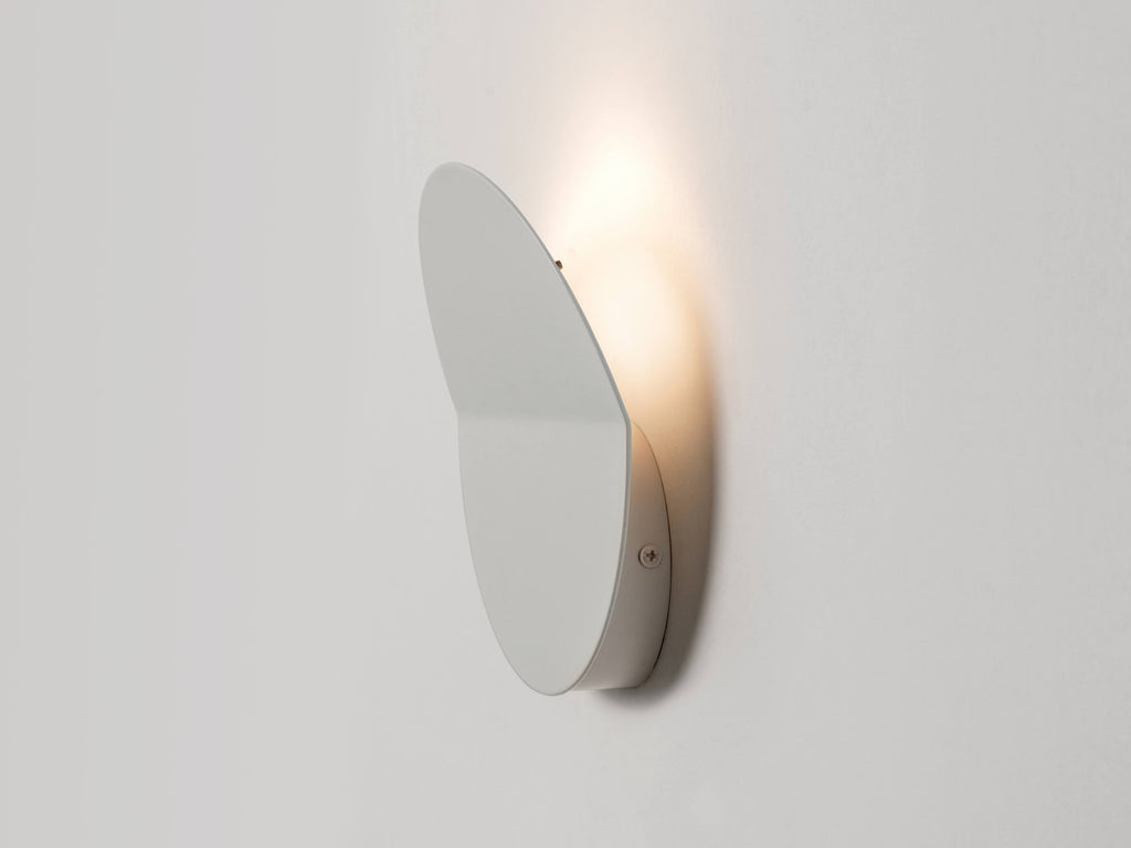 Sand grey diffuser wall light - Miola