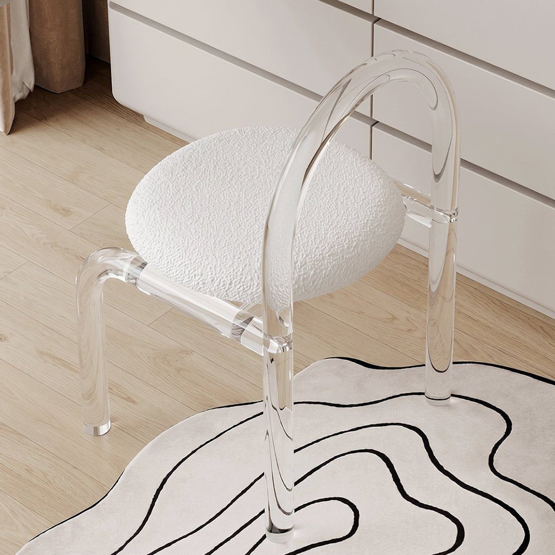 Dominic Dressing Table With Sideboard and LED Mirror - Miola