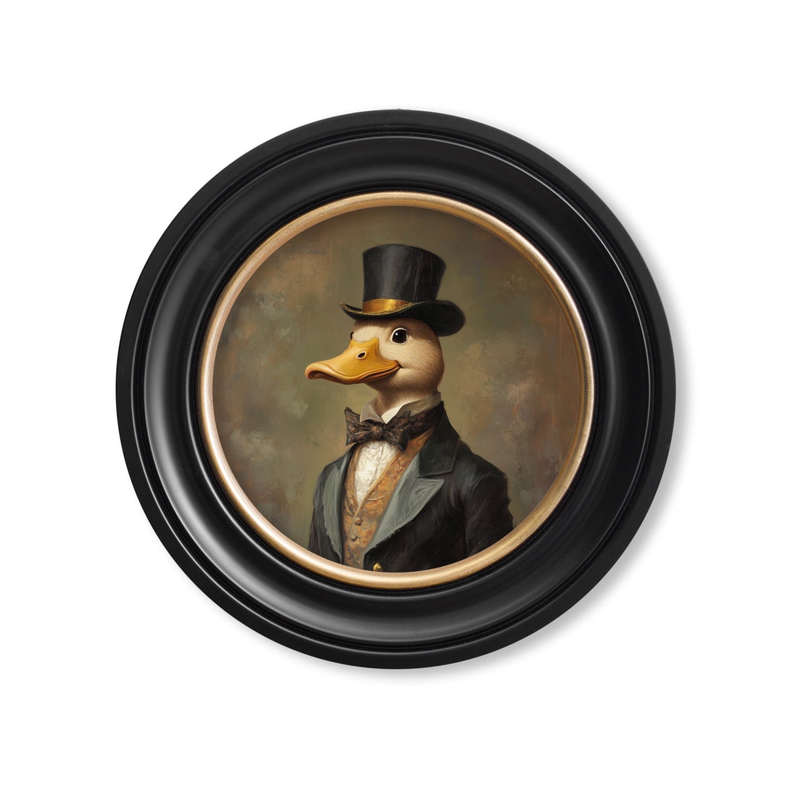 Captain Quackmore - Oxford round frame
