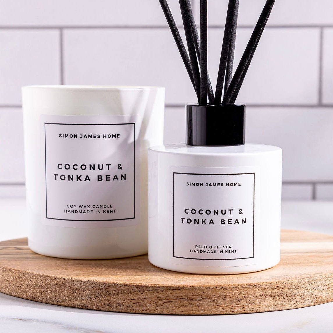 Coconut & Tonka Bean Reed Diffuser - Miola