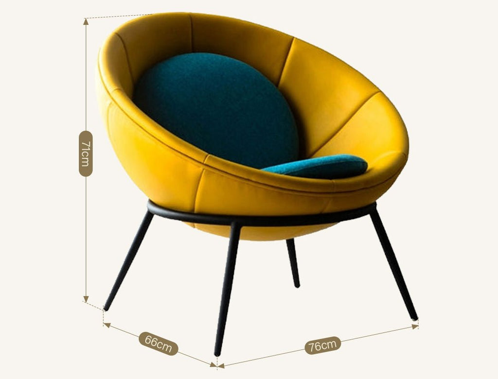 Eero Aarnio Style Accent Chair, Mutiple Colors - Miola
