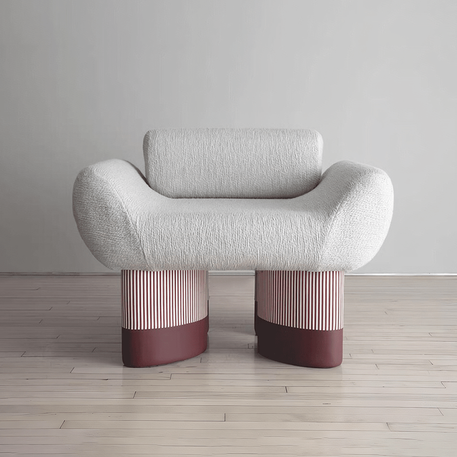 Egle Armchair, Boucle - Miola