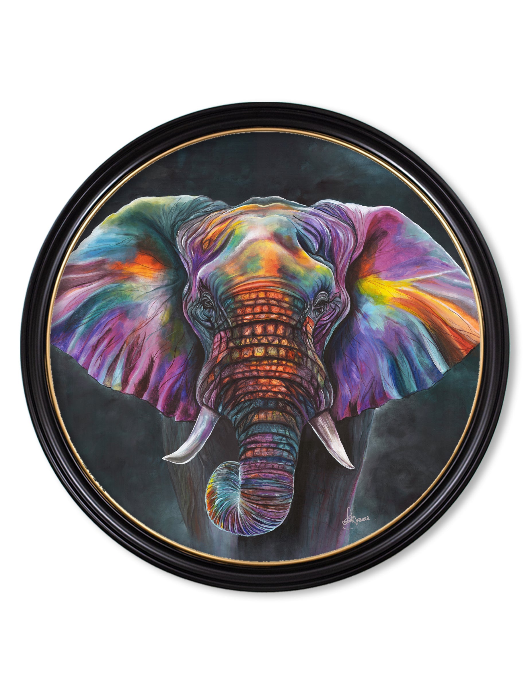 Elephant Print 'Wisdom'