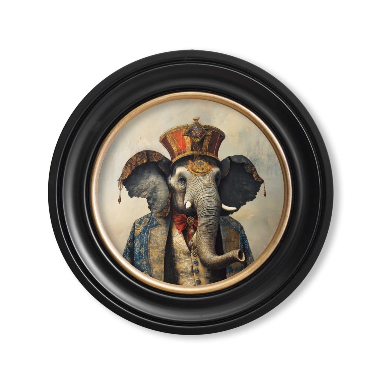The Great Elephanto - Oxford round frame