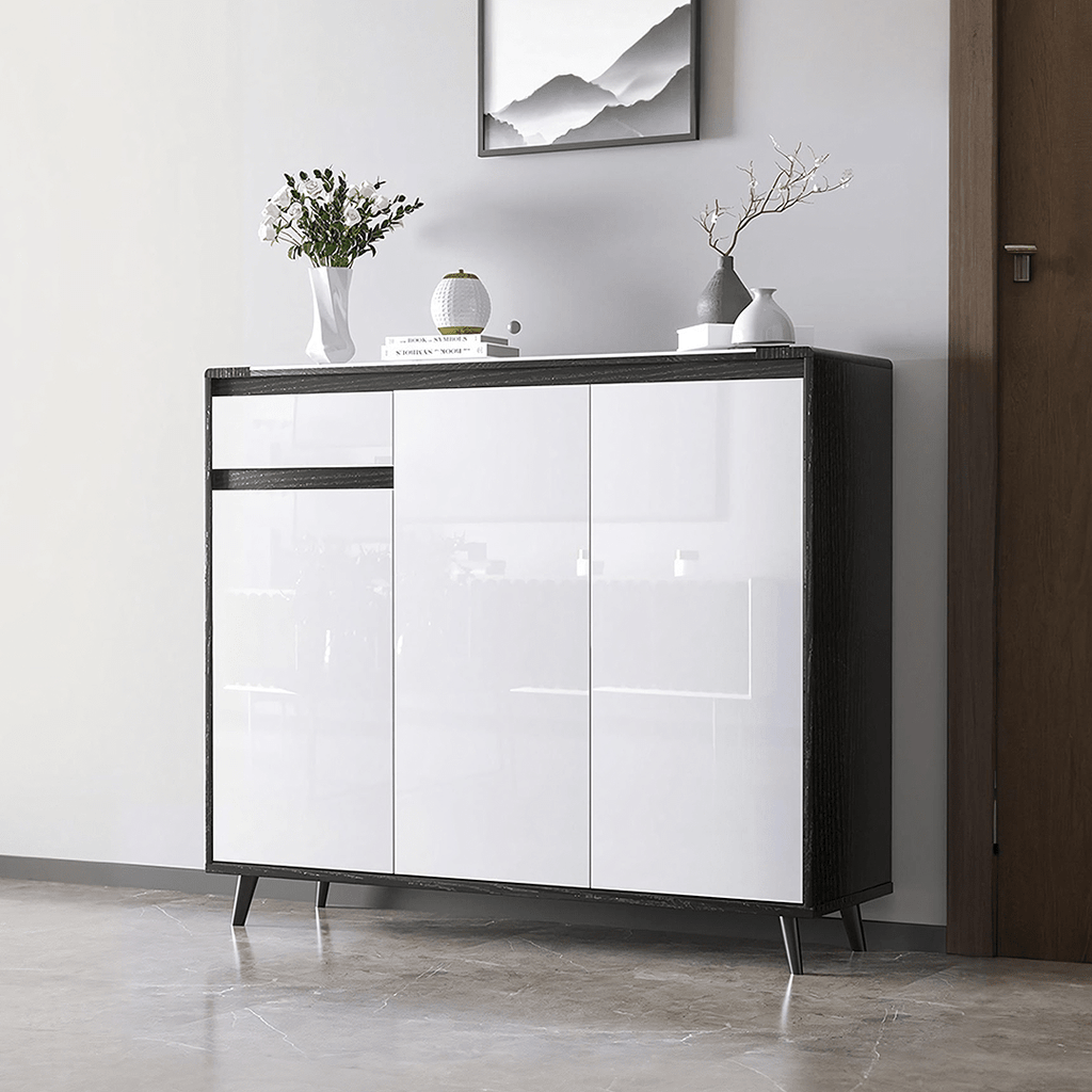 Kamen Shoe Storage, White - Miola