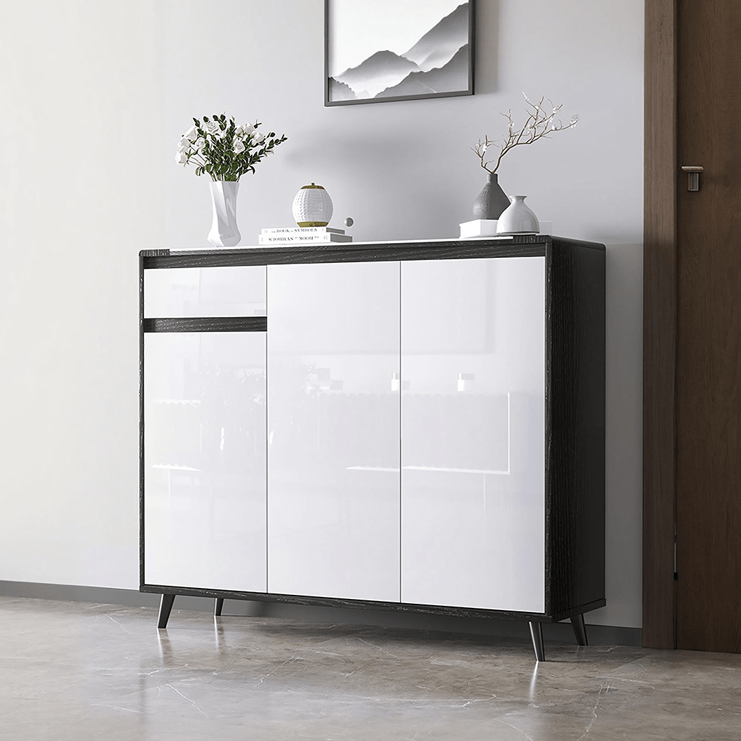 Kamen Shoe Storage, White - Miola