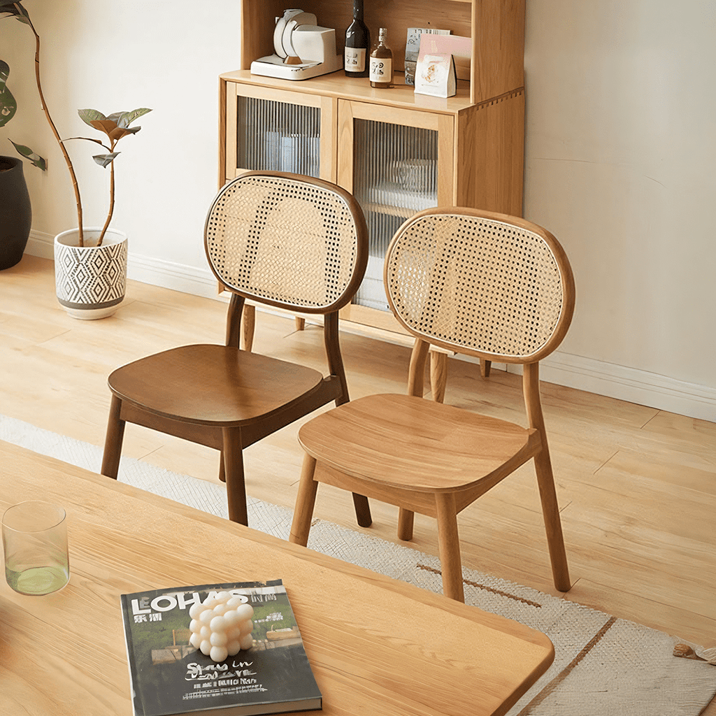 Fanny Dining Chair, Rattan - Miola
