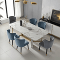 FenX Dining Table, Dining Table, Sintered Stone And Gold - Miola
