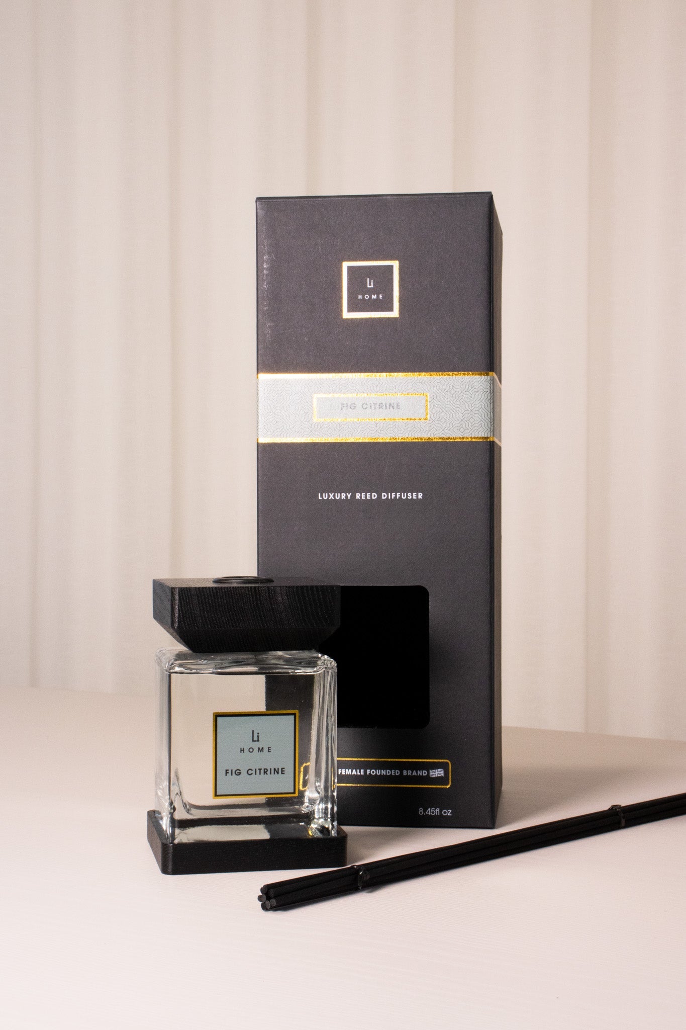 Luxury Square Diffuser - Fig Citrine - Miola