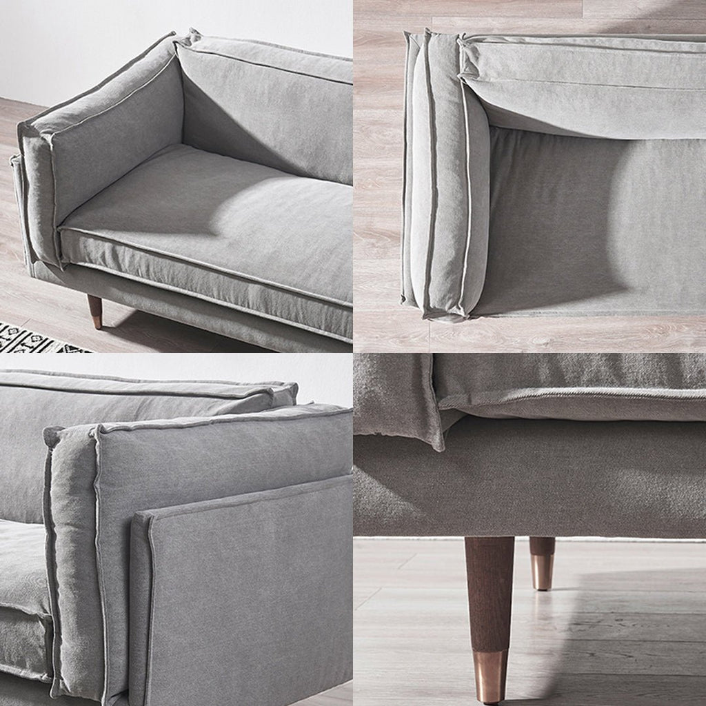 Finnegan Two Seater Sofa, Linen - Miola