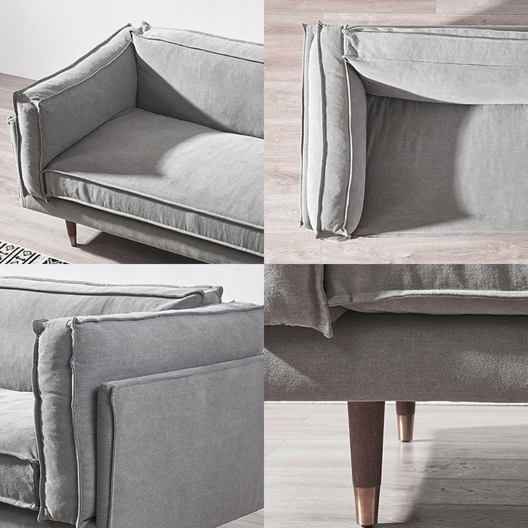 Finnegan Two Seater Sofa, Linen - Miola