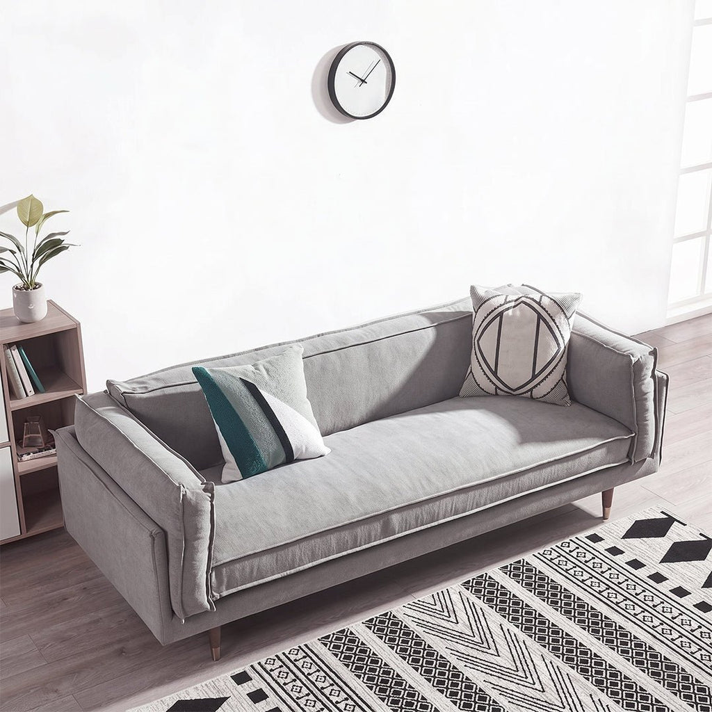 Finnegan Two Seater Sofa, Linen - Miola