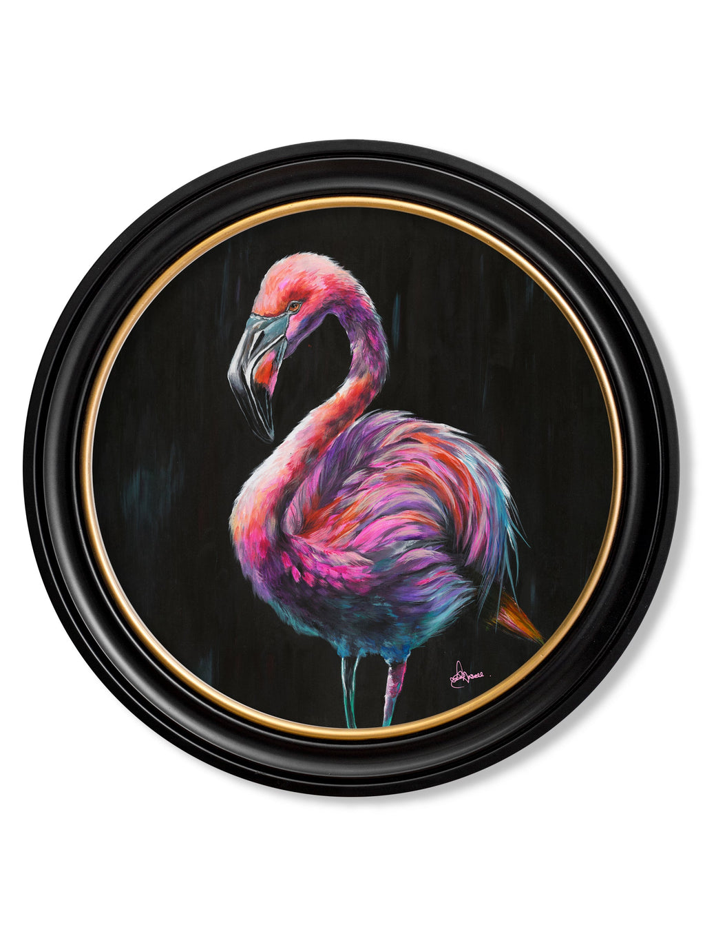 Flamingo Print 'Florrie'