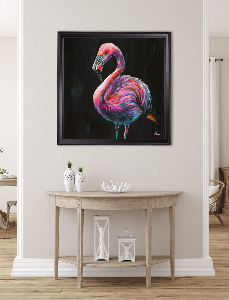 Flamingo Print 'Florrie'