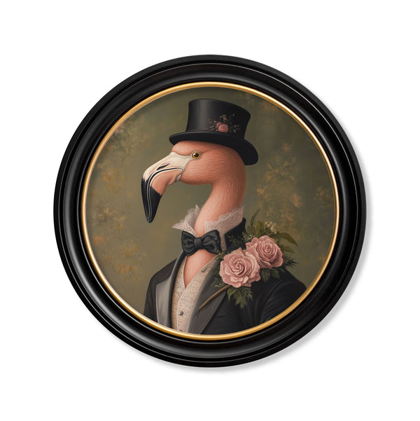 Baron Von Blush - Oxford Round Frame - Miola