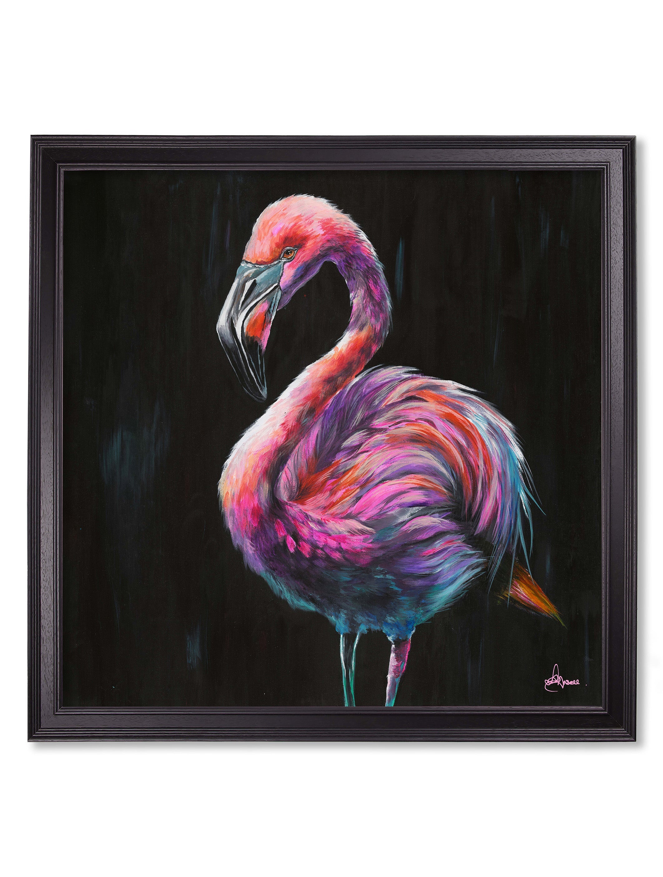 Flamingo Print 'Florrie'