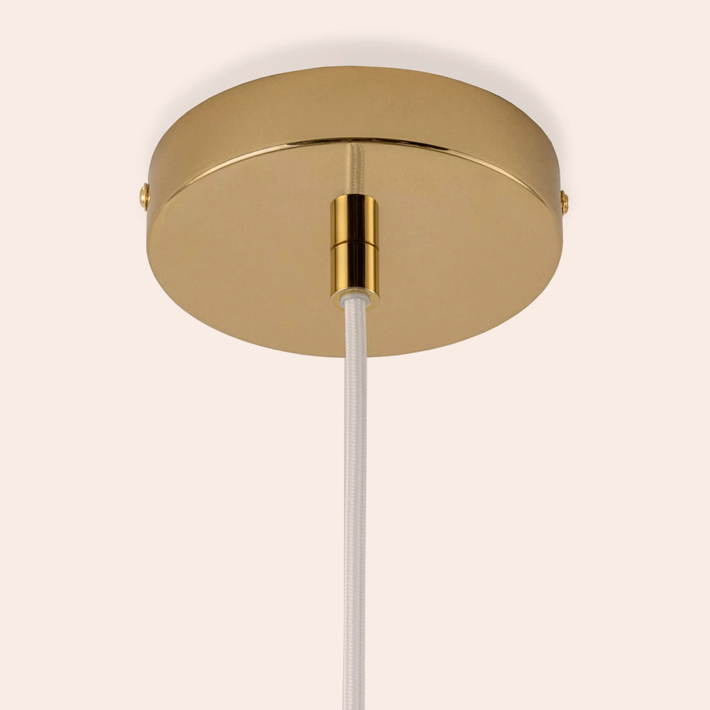 White Flower Pendant Ceiling Light - Miola