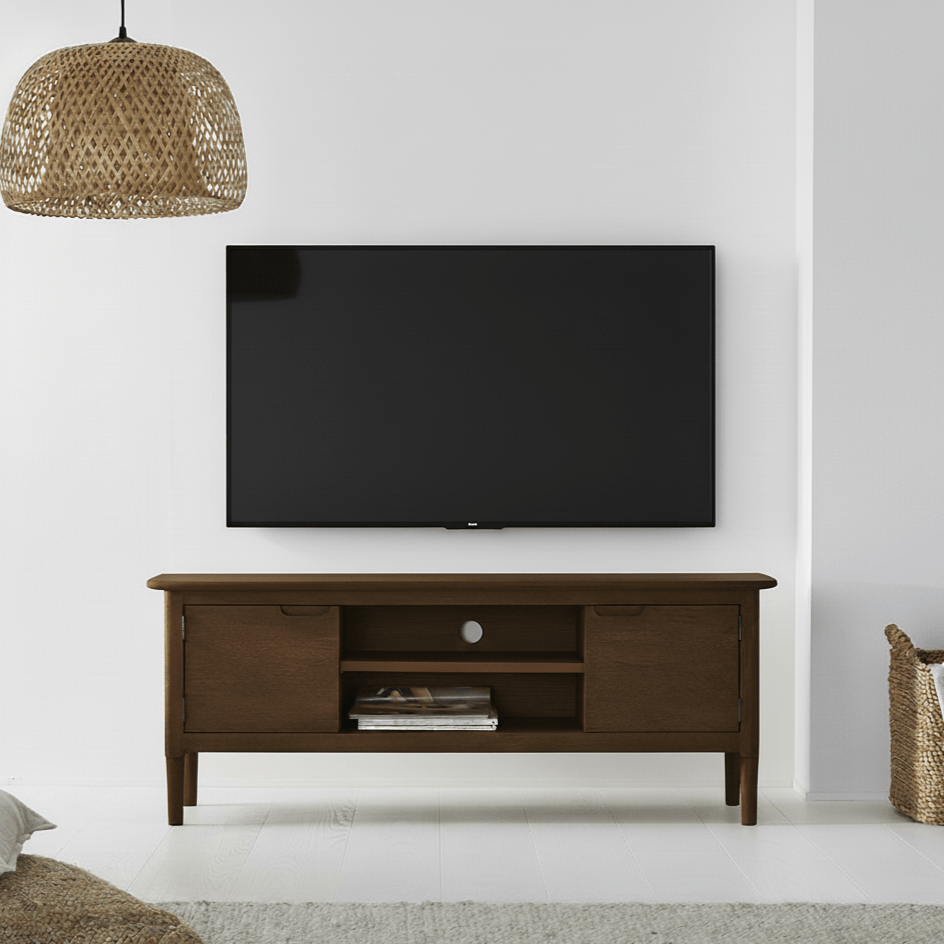 Norway Walnut Tv Stand & Media Unit - Miola