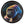 Load image into Gallery viewer, Gorilla Print &#39;Power&#39; Oxford Round Frame
