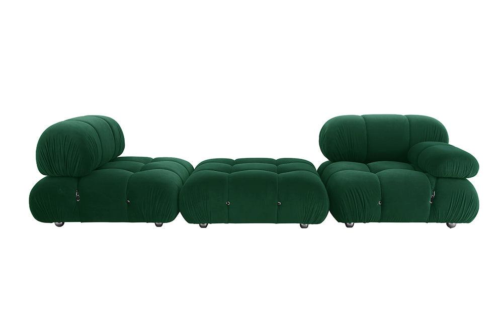 B&B Italia Camaleonda Style Sofa, Three Seater Sofa, Modular Sofa, Velvet - Miola