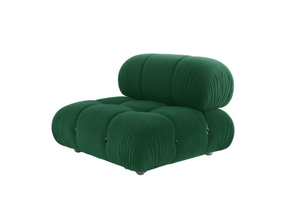 B&B Italia Camaleonda Style Sofa, Three Seater Sofa, Modular Sofa, Velvet - Miola