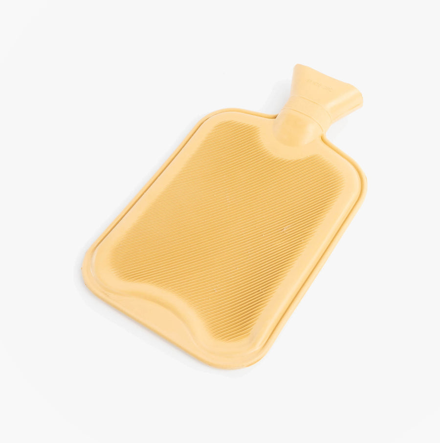 Faux Fur Hot Water Bottle Cover Cream