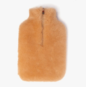 Sheepskin Hot Water Bottle Chestnut