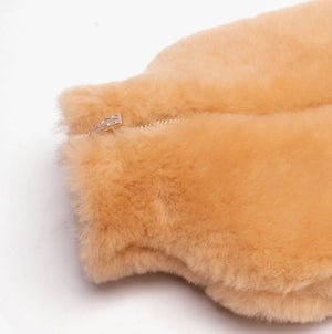 Sheepskin Hot Water Bottle Chestnut