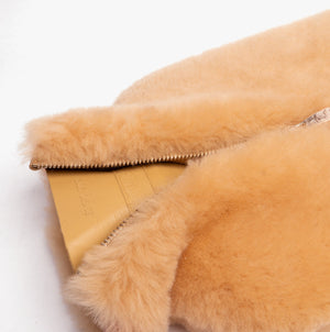 Sheepskin Hot Water Bottle Chestnut