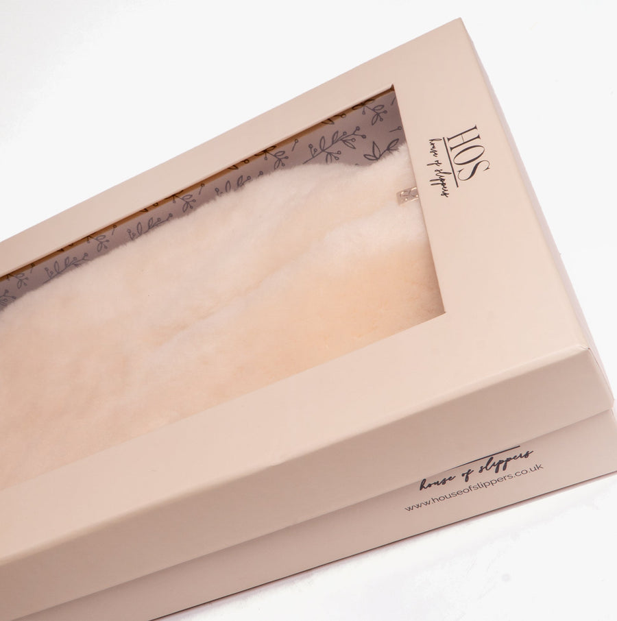 Sheepskin Hot Water Bottle Cream