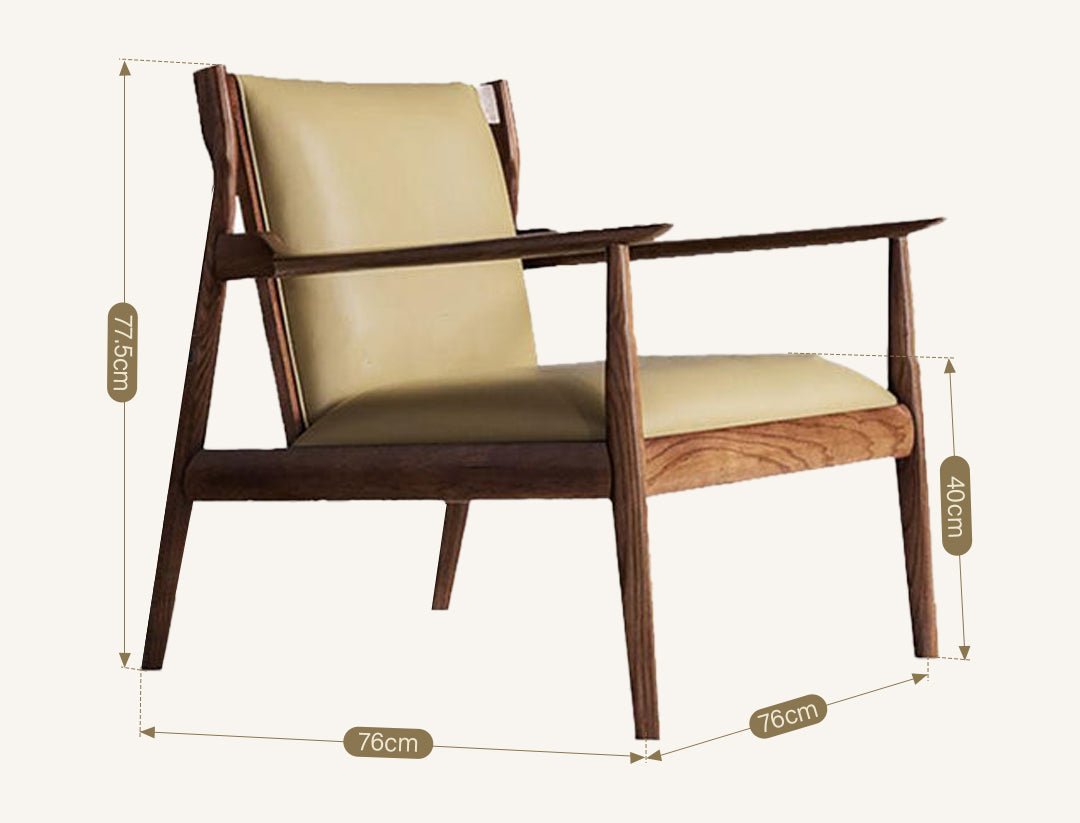Hans CH65 Claude Easy Armchair, Solid Oak - Miola