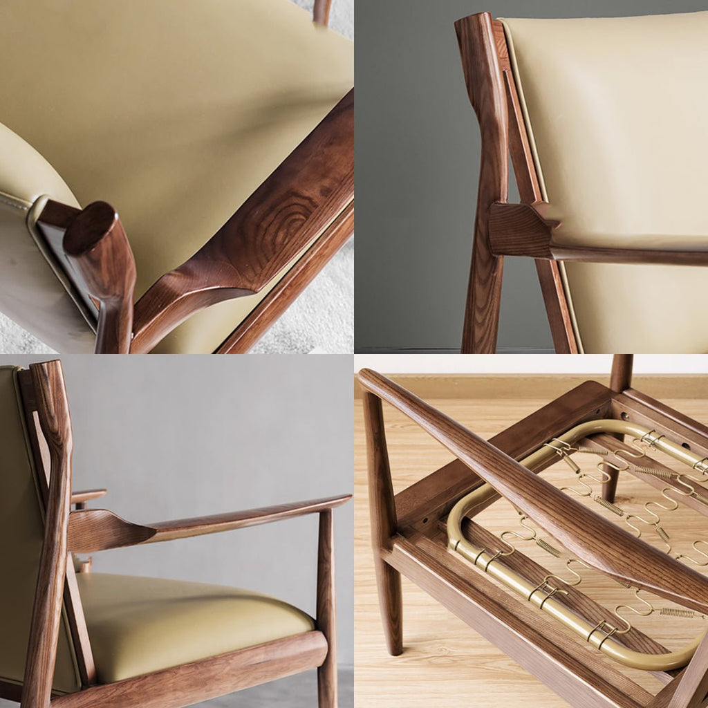 Hans CH65 Claude Easy Armchair, Solid Oak - Miola