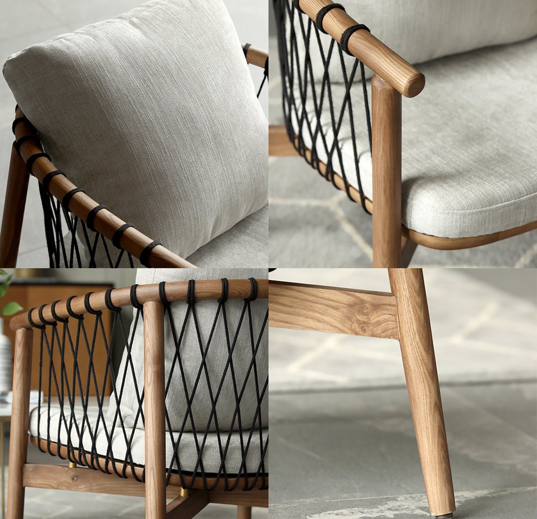 Hans Style AN81 Armchair, Walnut - Miola