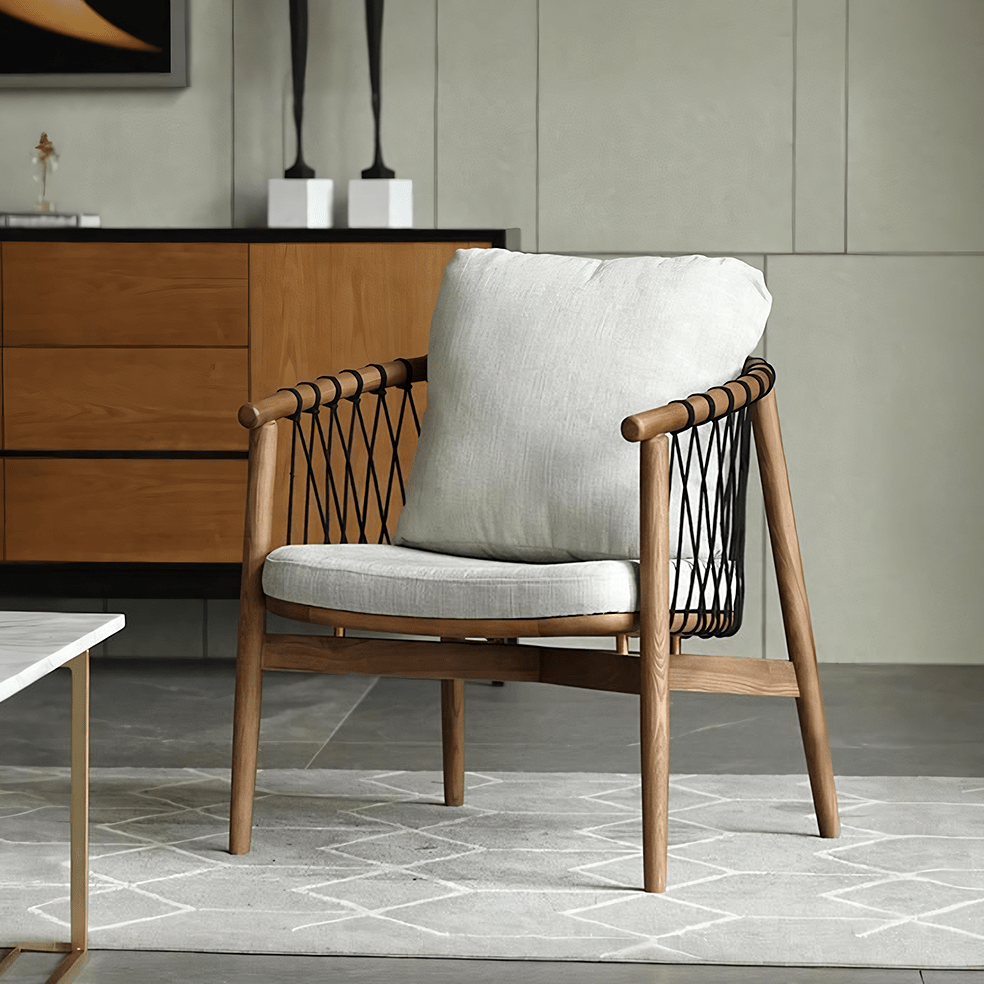 Hans Style AN81 Armchair, Walnut - Miola