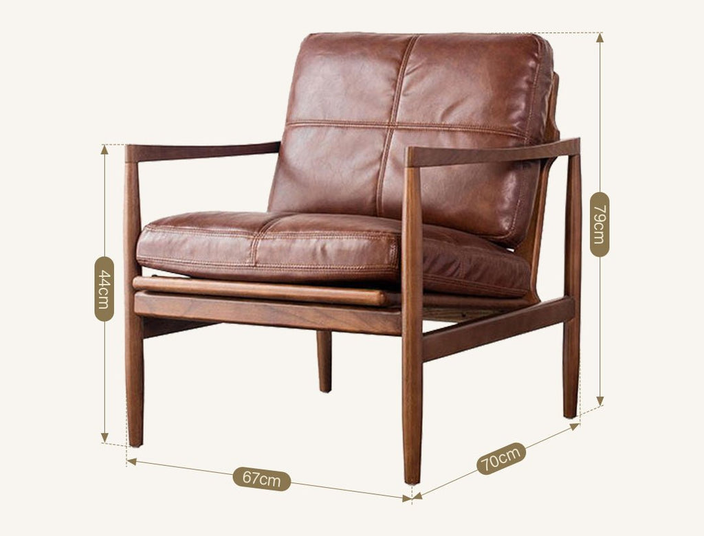 Hans Style CH22 Armchair, Solid Wood - Miola