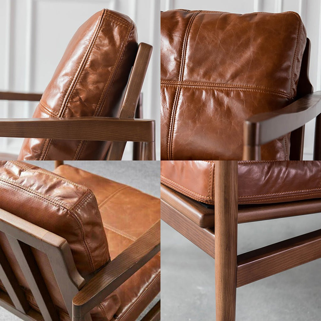 Hans Style CH22 Armchair, Solid Wood - Miola